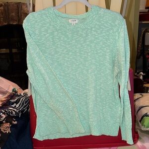 J. Crew Light Green Women's Sweater